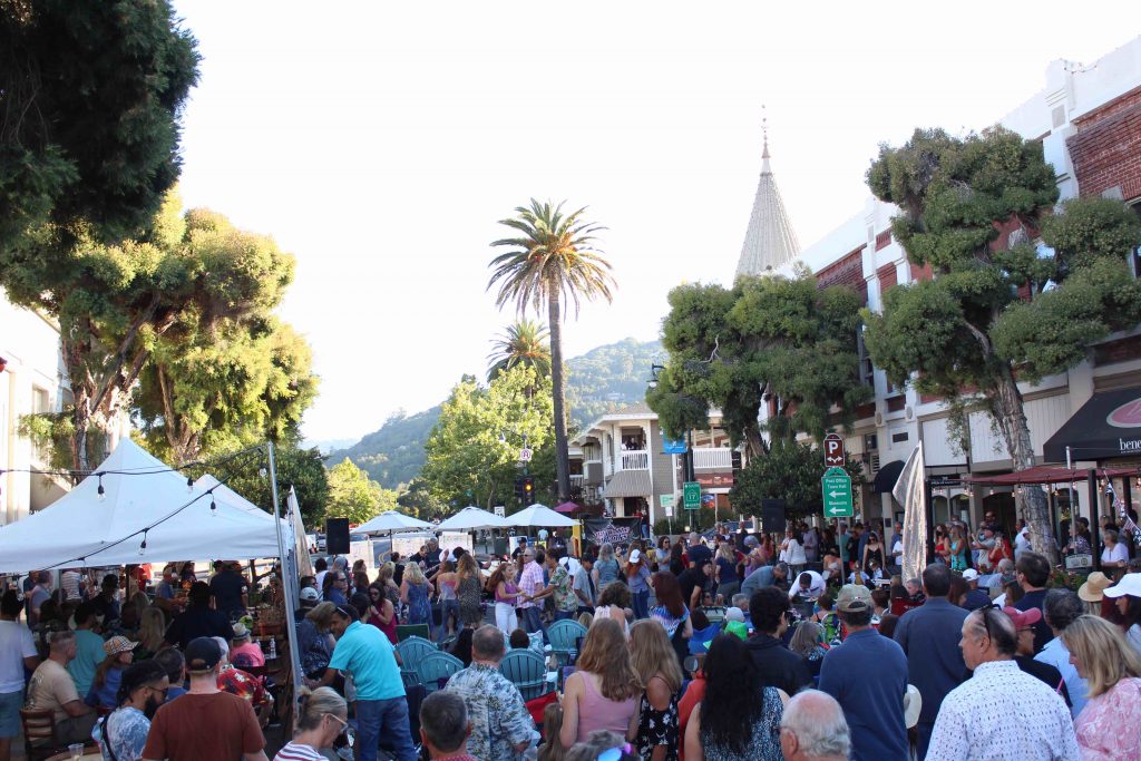 Los Gatos Street Party - promenade