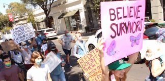 sex assault survivors march