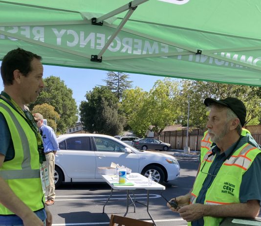 wildfire drill in the south bay of san francisco