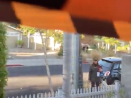 conservative protester diatribe