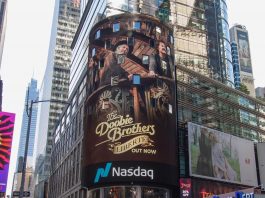 Doobie Brothers Billboard on Times SquareDoobie Brothers Billboard on Times Square