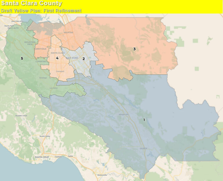 Candidates attack Santa Clara County redistricting map