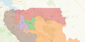 90195 map santa clara county board of supervisors cindy chavez redistricting