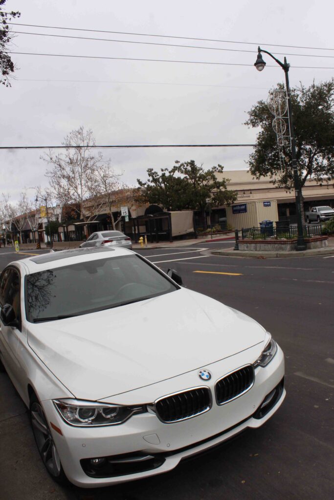 BMW parked in Los Gatos