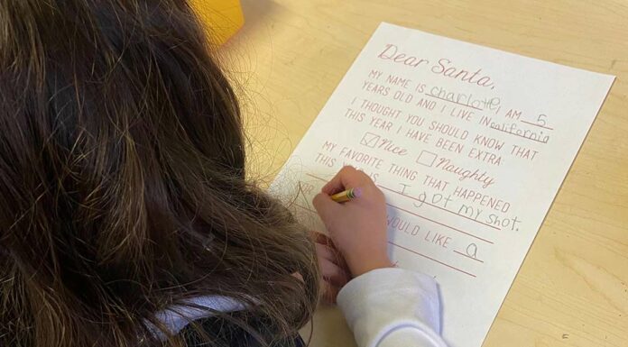 st mary's school kindergarten letters santa
