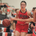 Image for display with article titled Los Gatos High girls basketball team goes to the ‘Belle’ early and often