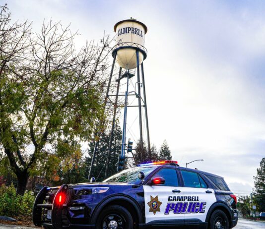 Campbell Police cruiser