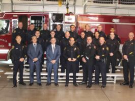 firefighting academy graduates