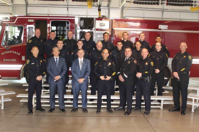 firefighting academy graduates
