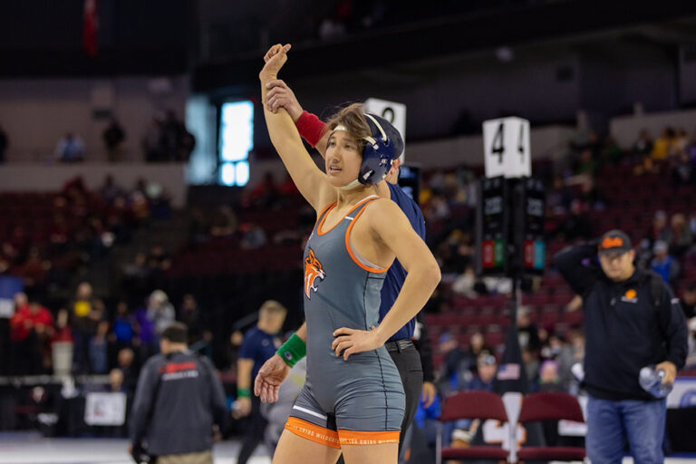 Veloria Pannell caps impressive senior season by reaching CIF wrestling state title match