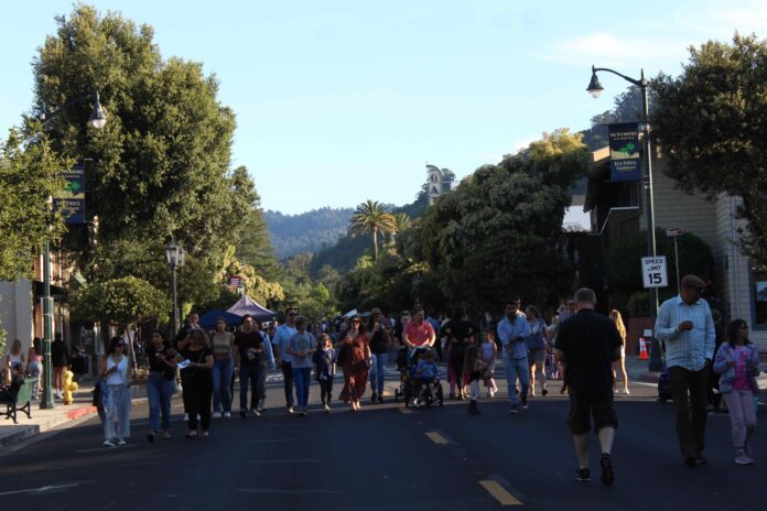 Late Afternoon-Evening Street Festival