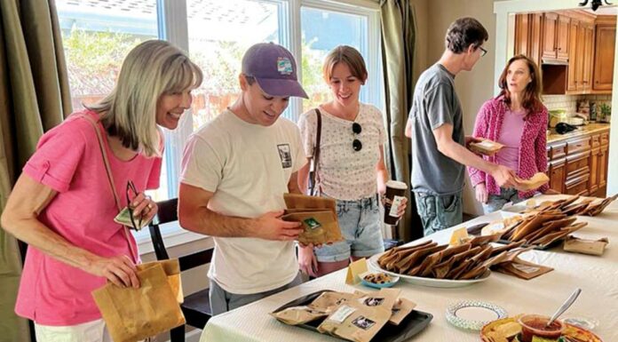 plant based advocates bake sale kristine goldberg rob moore kylie clark chris lisa wade