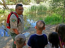 teaching kids outdoors