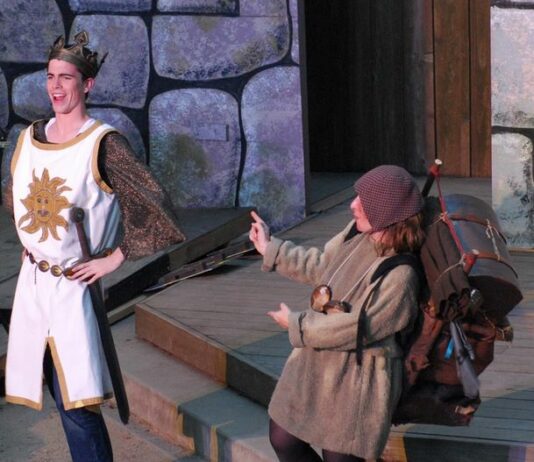 Kimberly Kay in Spamalot