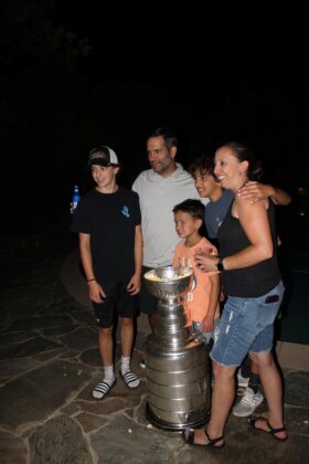 Mike Potenza and Stanley Cup
