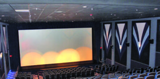 Interior of the Los Gatos Theater (main area)