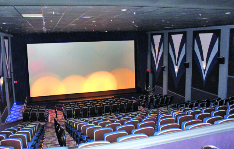 Interior of the Los Gatos Theater (main area)