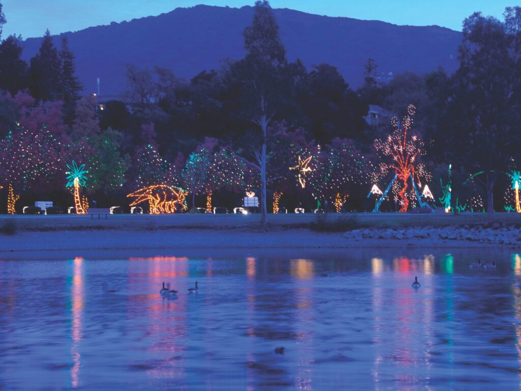 Ready for walkthrough "Fantasy of Lights" at Vasona Lake? / Loma