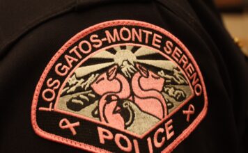 pink police patch