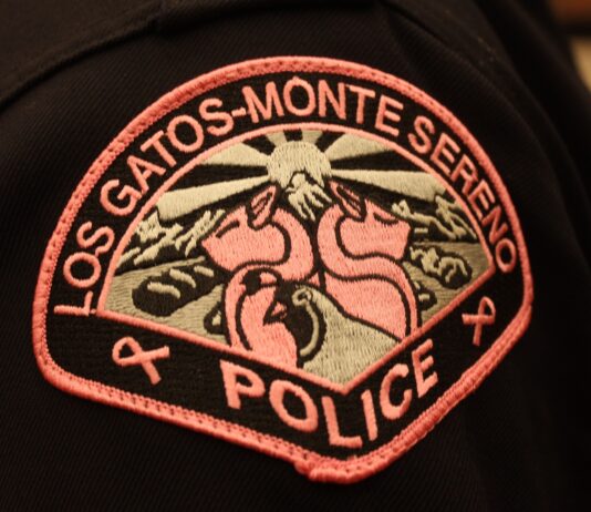 pink police patch