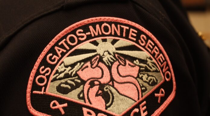 pink police patch