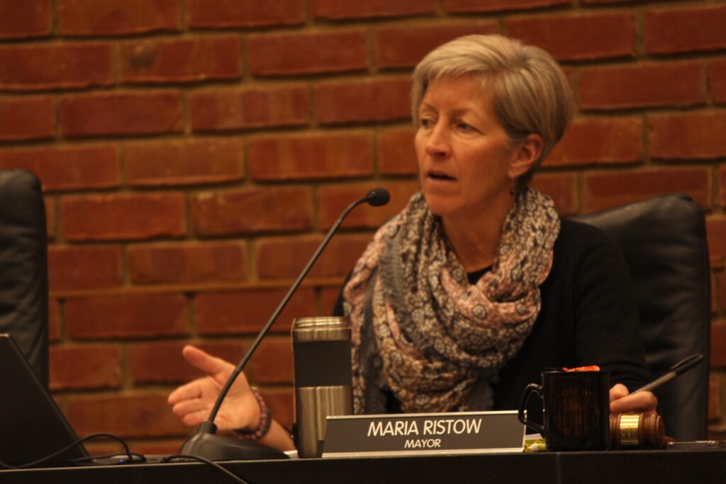 Mayor Maria Ristow