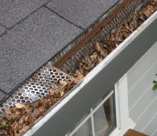 Man reported to police for asking to clean homeowner’s gutters; Amazon package stolen on Winchester Boulevard (Police Blotter, Jan. 29-Feb 4) gutter and leaves