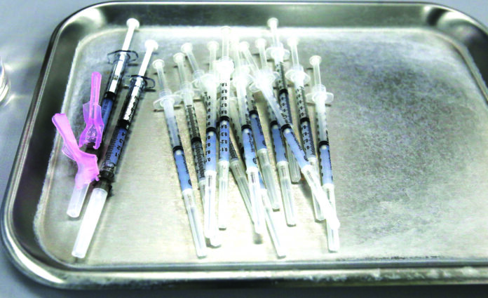 vaccine syringes