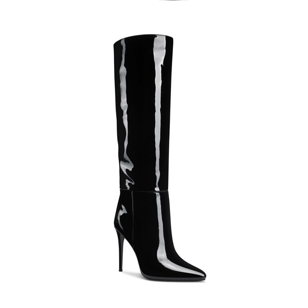 Sleek black boot