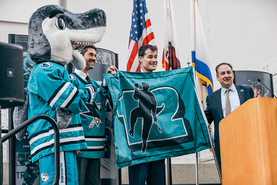 San Jose Sharks Retire the First Jersey in Franchise History with Number 12  Patrick Marleau 