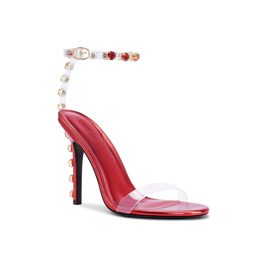 red sandal