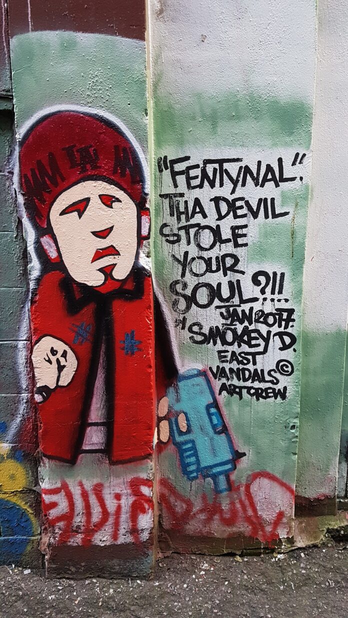 stole your soul? graf art