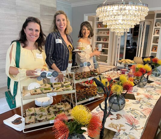 Champagne and plant-based treats all part of the Sisterhood (photo) plant-based treats