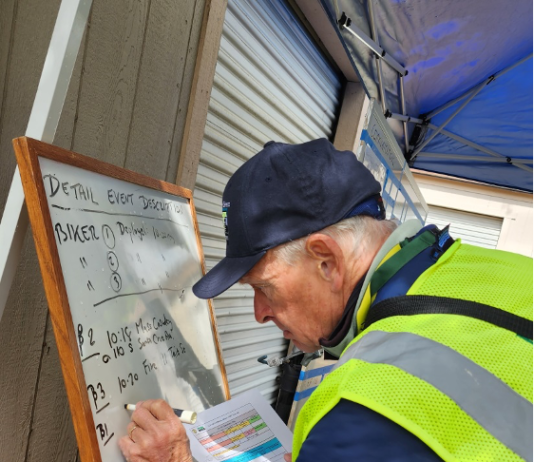 Community members test disaster response capabilities whiteboard