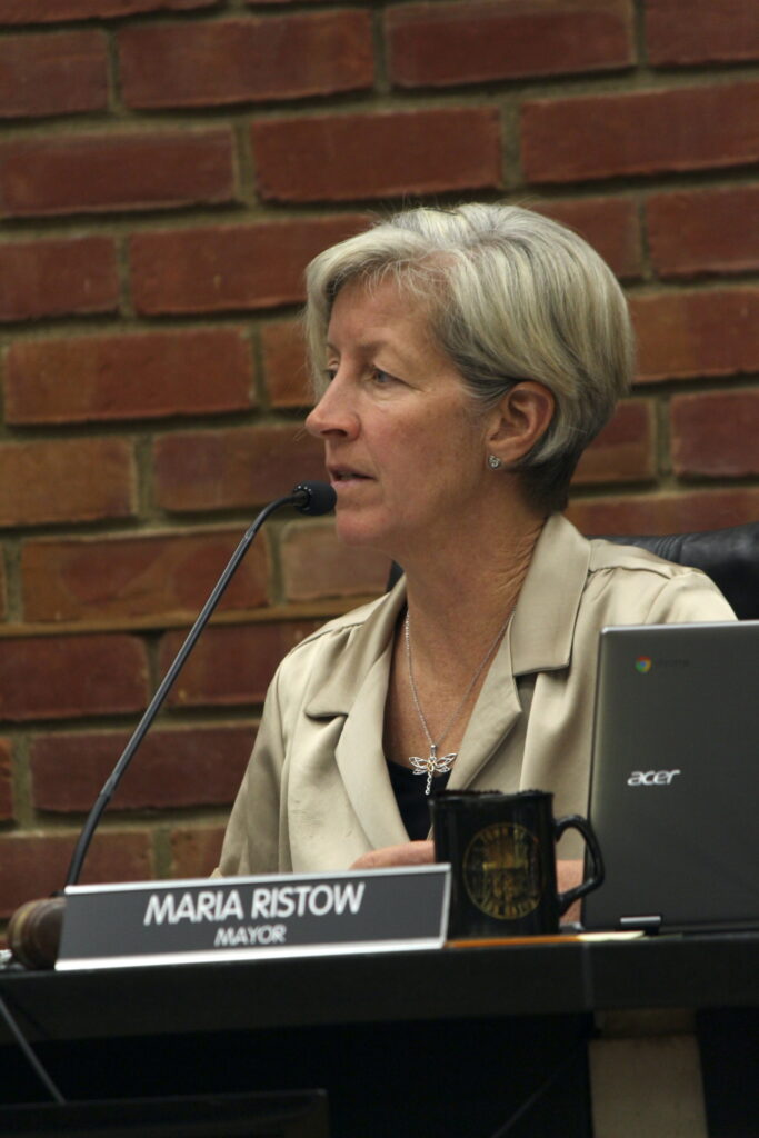 Mayor Maria Ristow