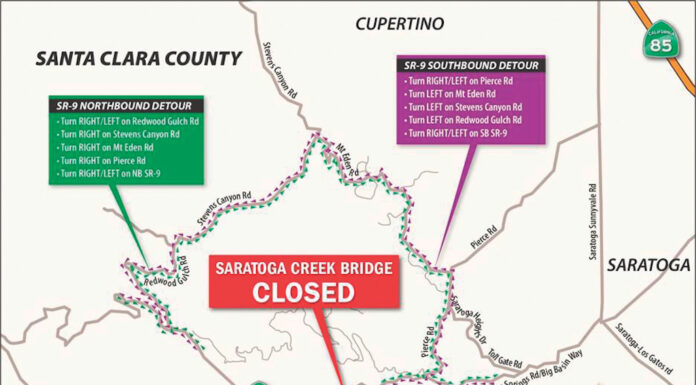 bridge detour route