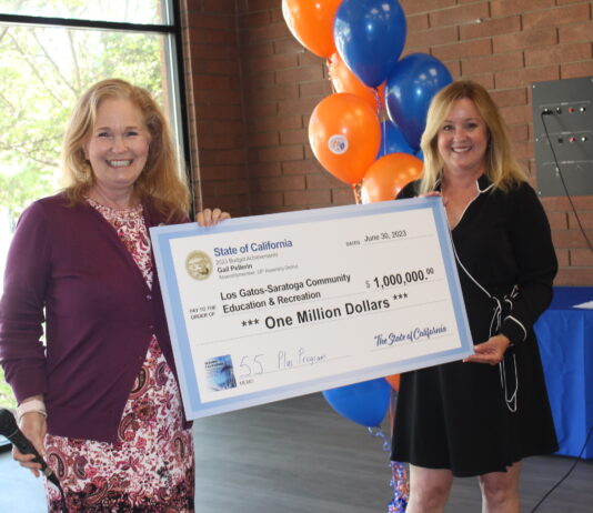 Gail Pellerin and Nancy Rollett