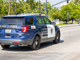 SJPD stock image of an SUV