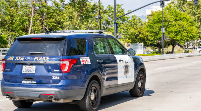 SJPD stock image of an SUV