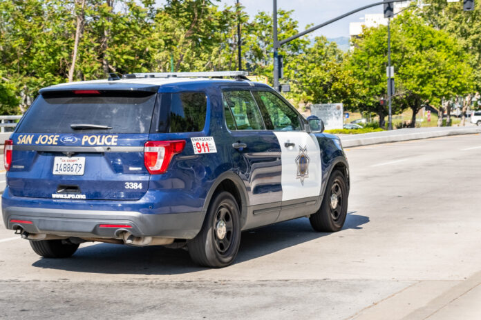 SJPD stock image of an SUV