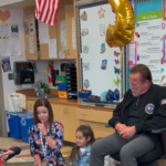 Image for display with article titled Schwarzenegger visits Saratoga Elementary as Netflix show FUBAR hits #1