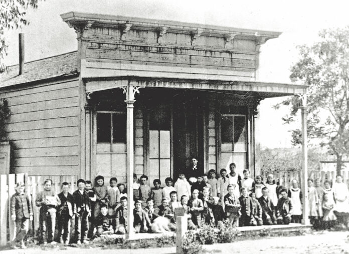 first school and students
