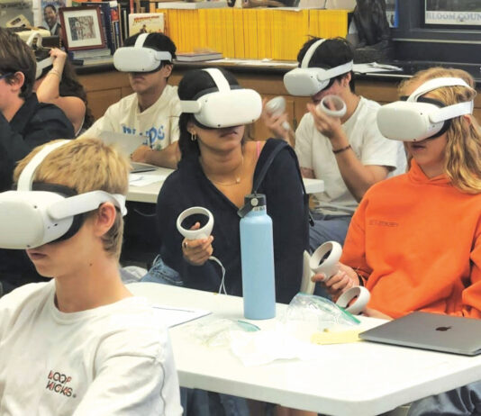 Teacher partners with Stanford for virtual reality classroom Los Gatos virtual reality