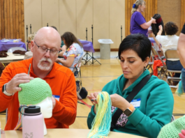 Creating magic in the lives of children battling cancer magic yarn project volunteers