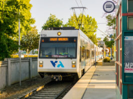 VTA Great America on sign