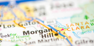 Morgan Hill map