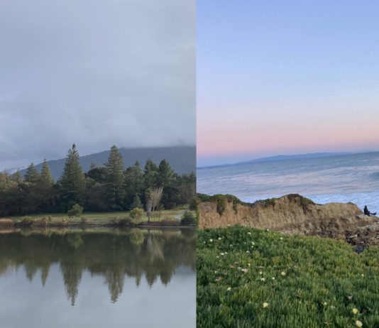 Vasona Lake and West Cliff Drive in Santa Cruz