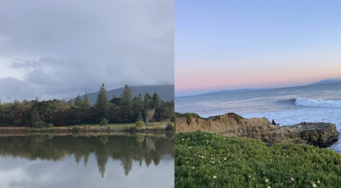 Vasona Lake and West Cliff Drive in Santa Cruz