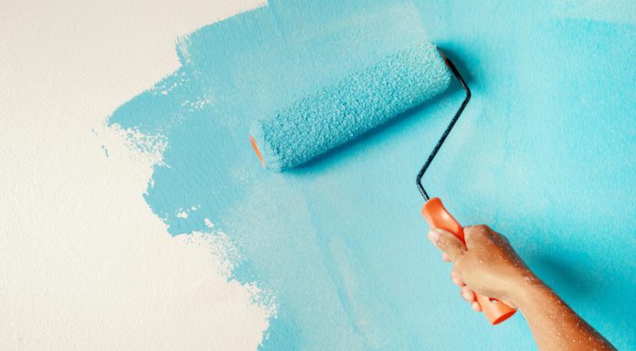 turquoise paint