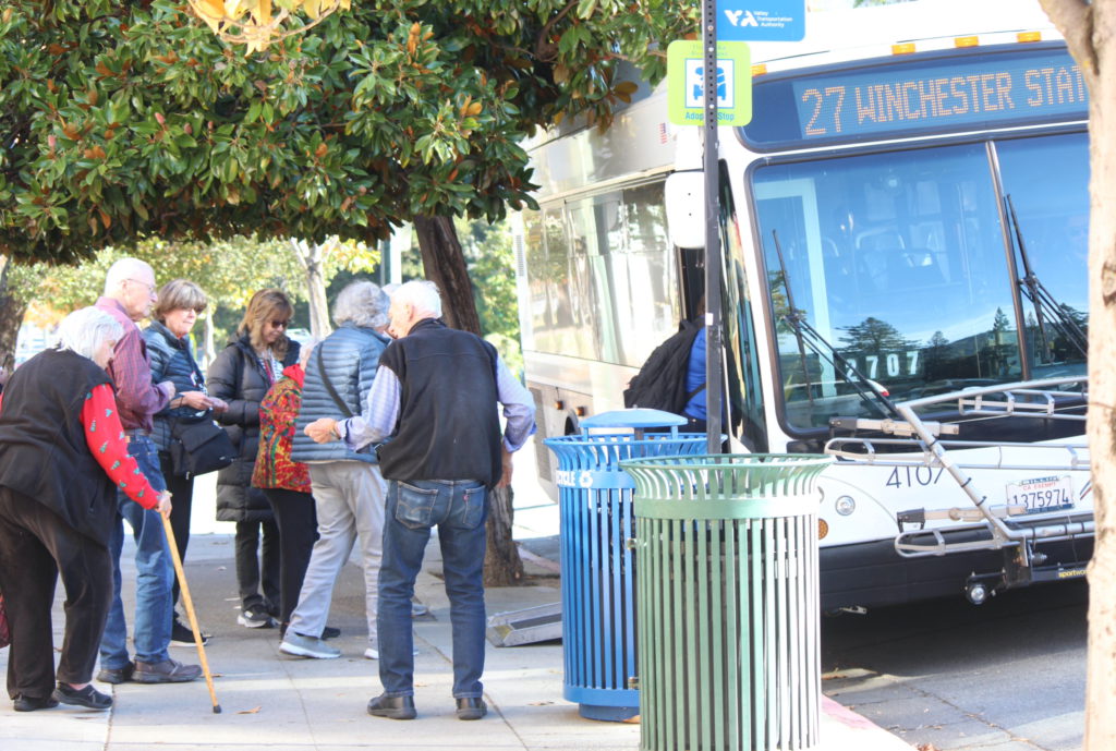 Getting on the bus